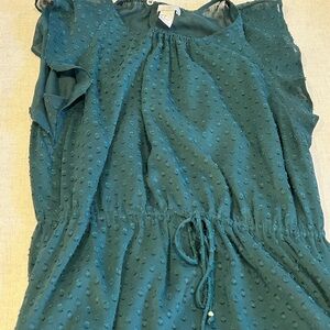 Forest green women’s  dress